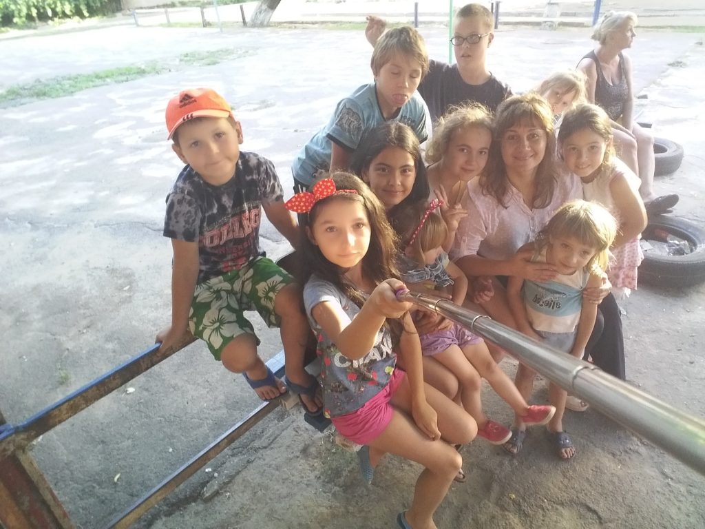 Camp And Kids In Kherson