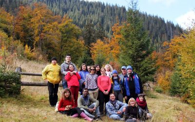 ENGLISH CLUB IN ODESSA ON AN ADVENTURE IN THE MOUNTAINS