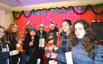 Christmas Caroling in Kharkiv