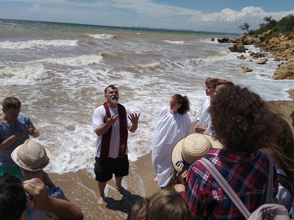 Baptism In Odesa! Baptism In Odesa!