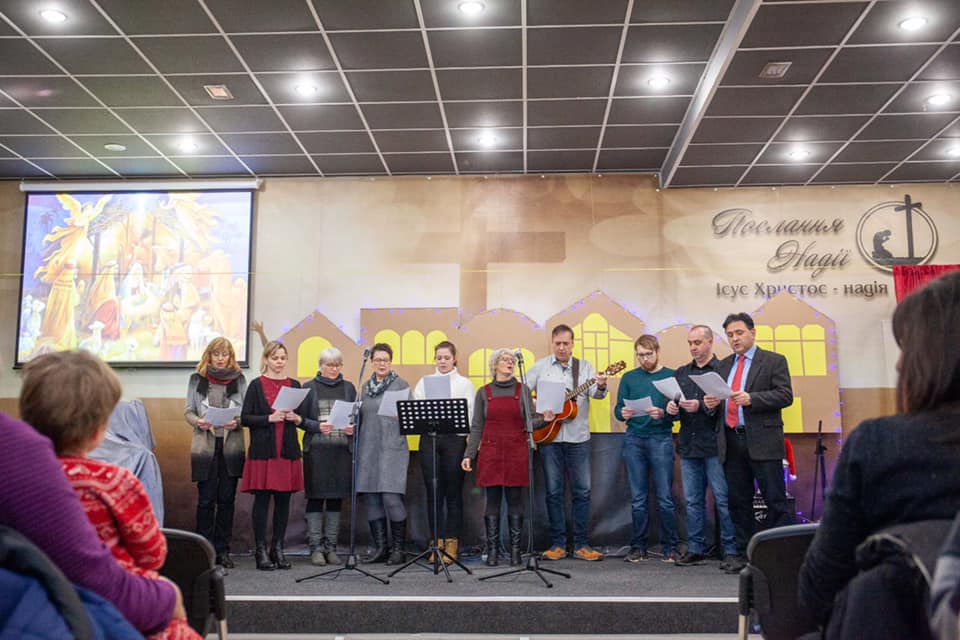 Christmas Service In Lviv Christmas Service In Lviv
