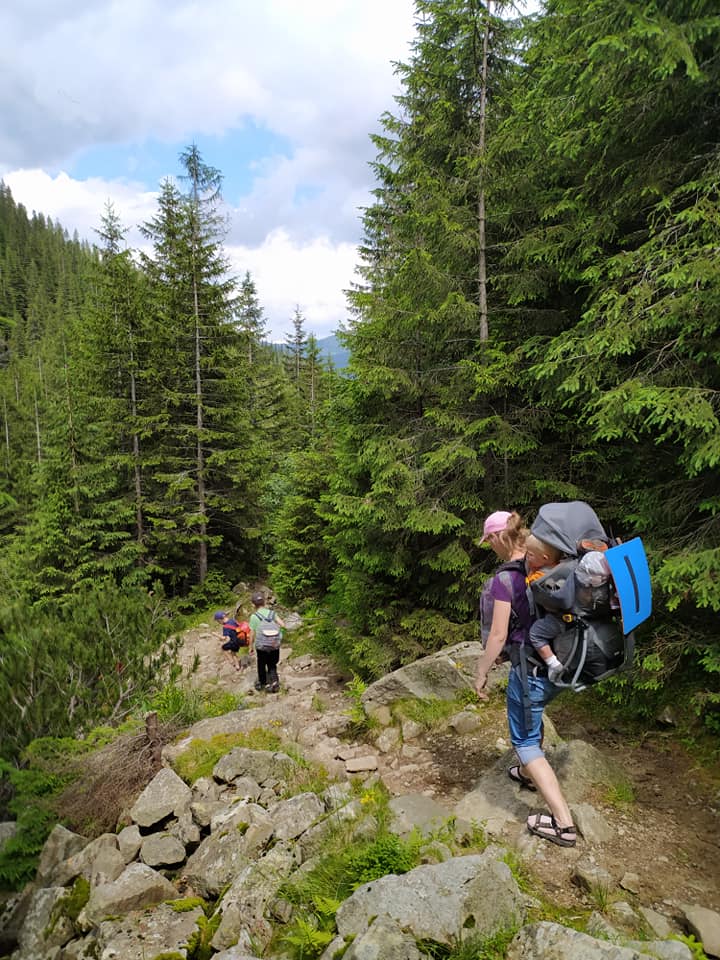 Hiking And Camping Trip For Families