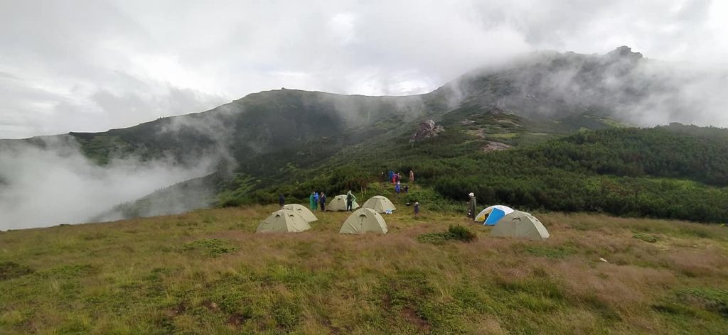 Hiking And Camping Trip For Families