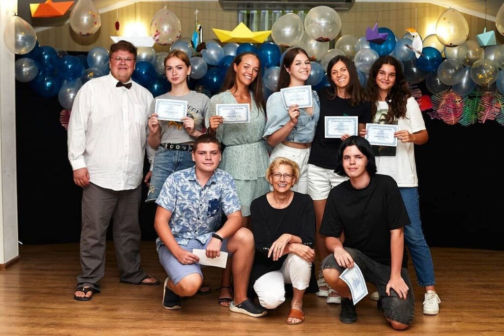 English Camp In Avdiivka