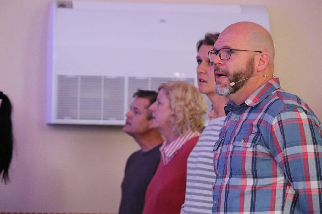 Our Partners From Cbc, High Point,nc Visiting Uman Church