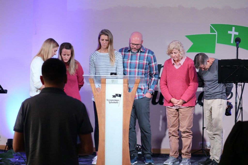 Our Partners From Cbc, High Point,nc Visiting Uman Church