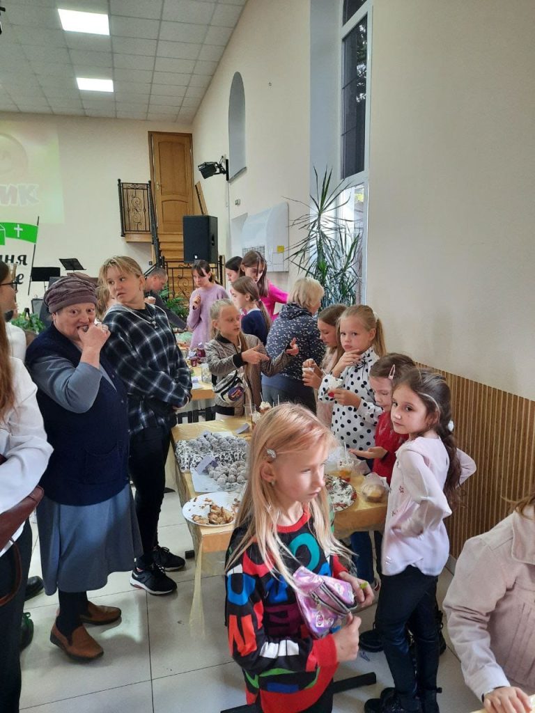 Thanksgiving In Resurrection Of Christ Church, Uman