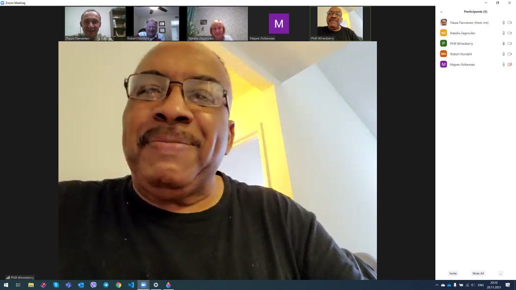 English Online Meeting