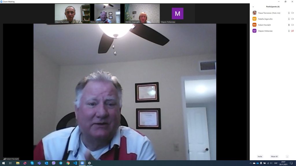 English Online Meeting
