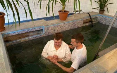 Baptism and Sunday Service