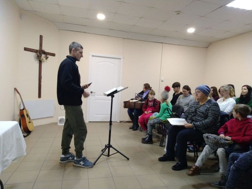 Baptism And Sunday Service