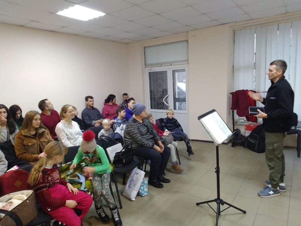 Baptism And Sunday Service