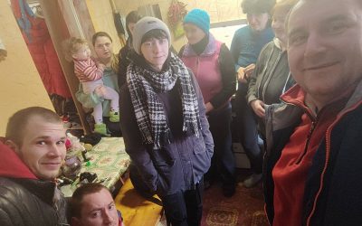 In Kharkiv, Sergei helps people evacuate