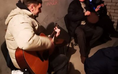 Sunday Service in Basement