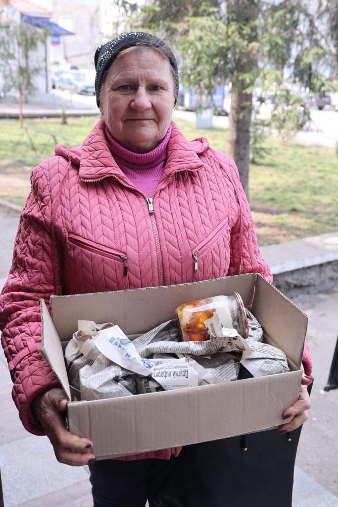 Kyiv Brings Aid To Suburbs (baryshivka) Kyiv Brings Aid To Suburbs (baryshivka)