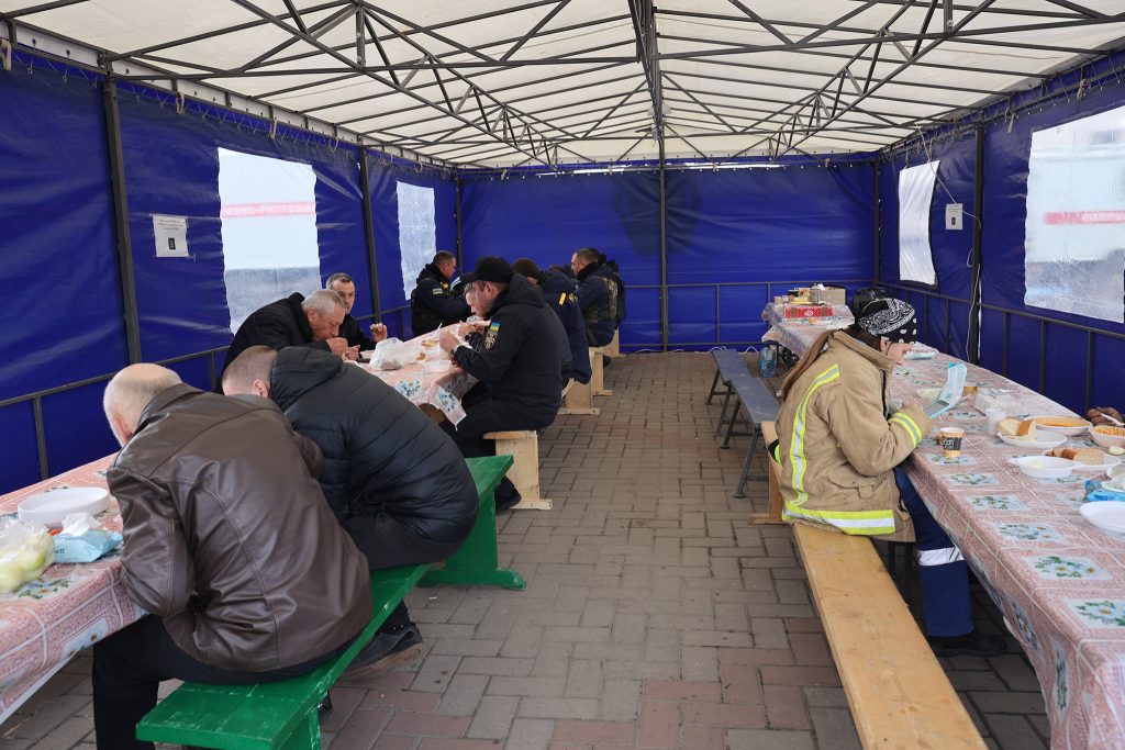 Kyiv Takes Humanitarian Aid To Borodianka Kyiv Takes Humanitarian Aid To Borodianka