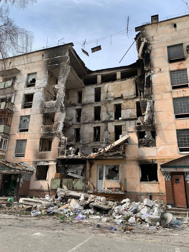 Lviv Brings Supplies To Gostomil Lviv Brings Supplies To Gostomil