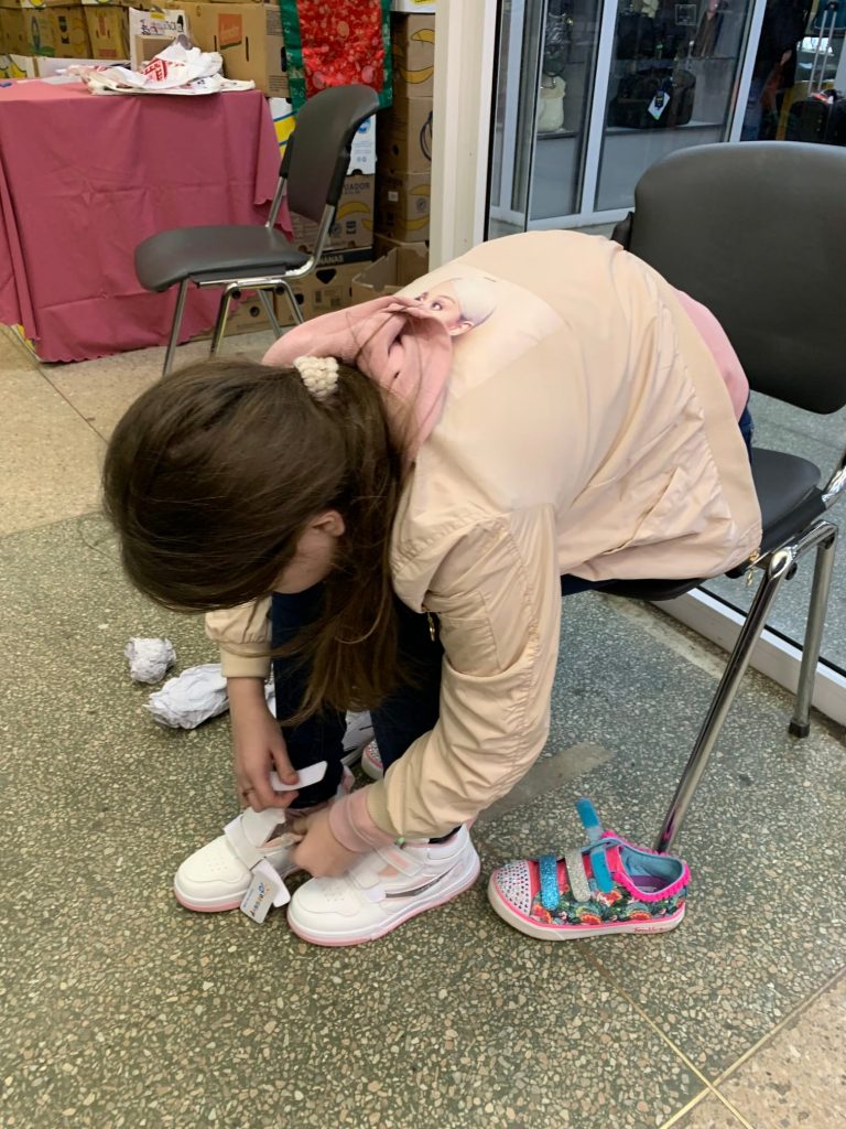 Lviv Distributes Shoes To Internally Displaced Kids Lviv Distributes Shoes To Internally Displaced Kids