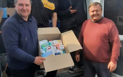 Uman brings humanitarian aid to Kharkiv