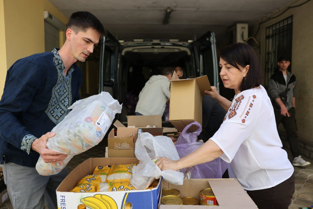 Kyiv And Uman Preparing Humanitarian Aid For The Chornobyl Area Kyiv And Uman Preparing Humanitarian Aid For The Chornobyl Area