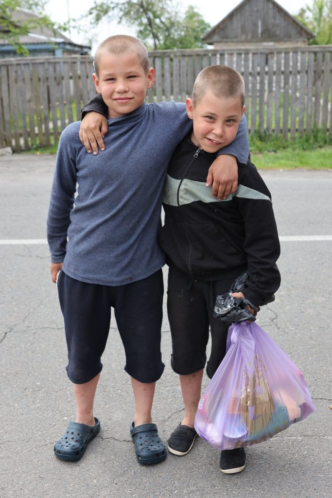 Kyiv Delivers Aid To Village By Chornobyl Kyiv Delivers Aid To Village By Chornobyl