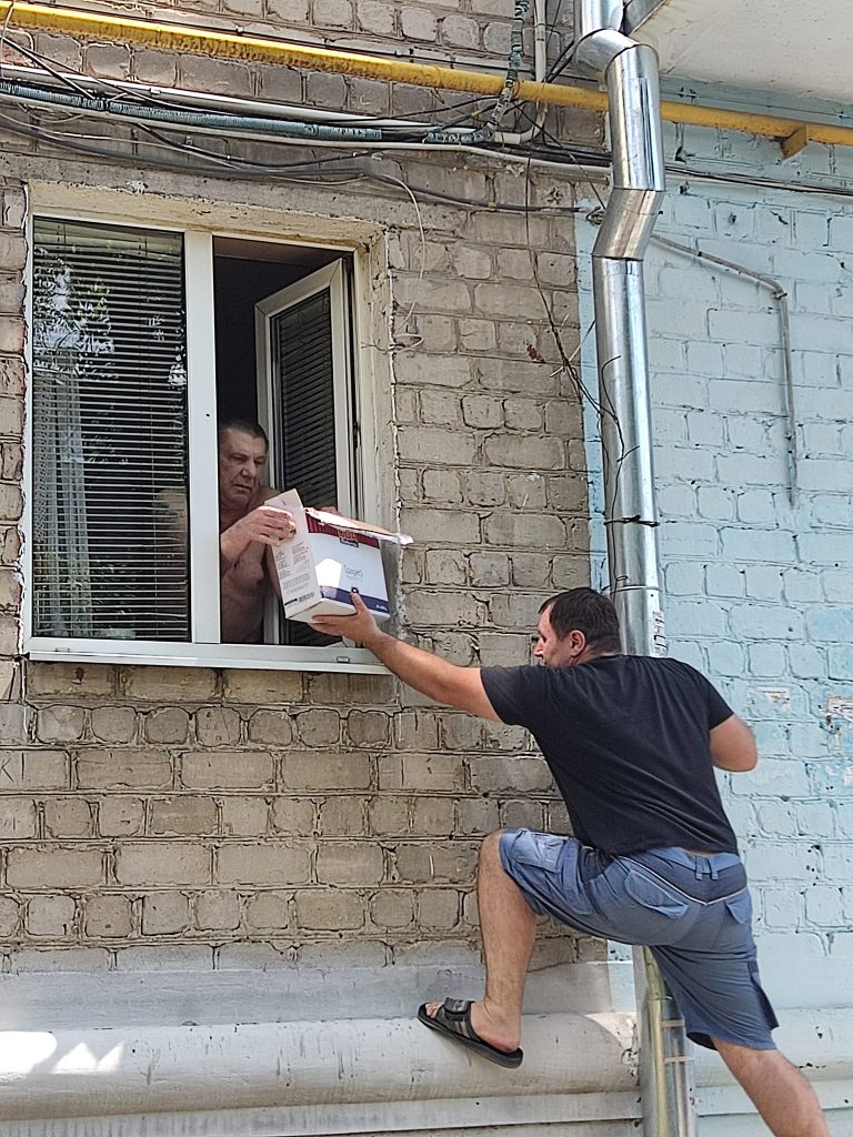 Kharkiv Church Helps Locals As The City Is Under Constant Artillery Attacks