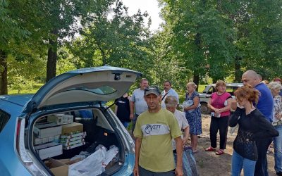 Kharkiv delivers humanitarian aid to locals as shelling continues