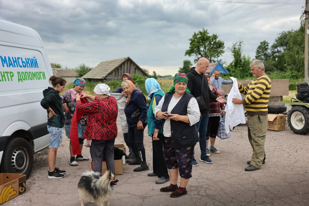 Kyiv And Uman Bring Aid To Budy, Chernihiv Region Kyiv And Uman Bring Aid To Budy, Chernihiv Region