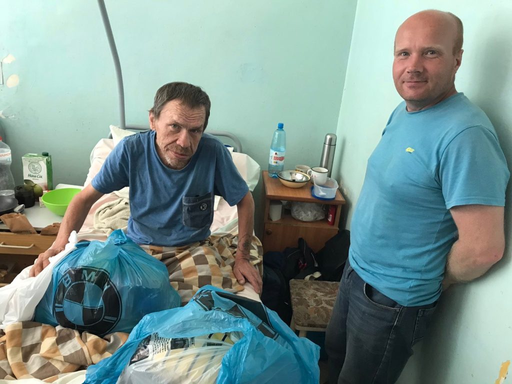 Lviv Brings Groceries To The Hospital With Refugees Lviv Brings Groceries To The Hospital With Refugees