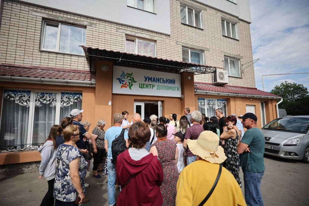 Uman Church Rents Additional Space To Provide Humanitarian Aid To Refugees Uman Church Rents Additional Space To Provide Humanitarian Aid To Refugees