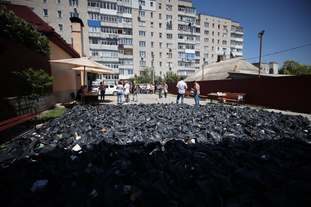 Uman Continues To Distribute Food And Kids' Shoes To Internally Displaced Uman Continues To Distribute Food And Kids' Shoes To Internally Displaced