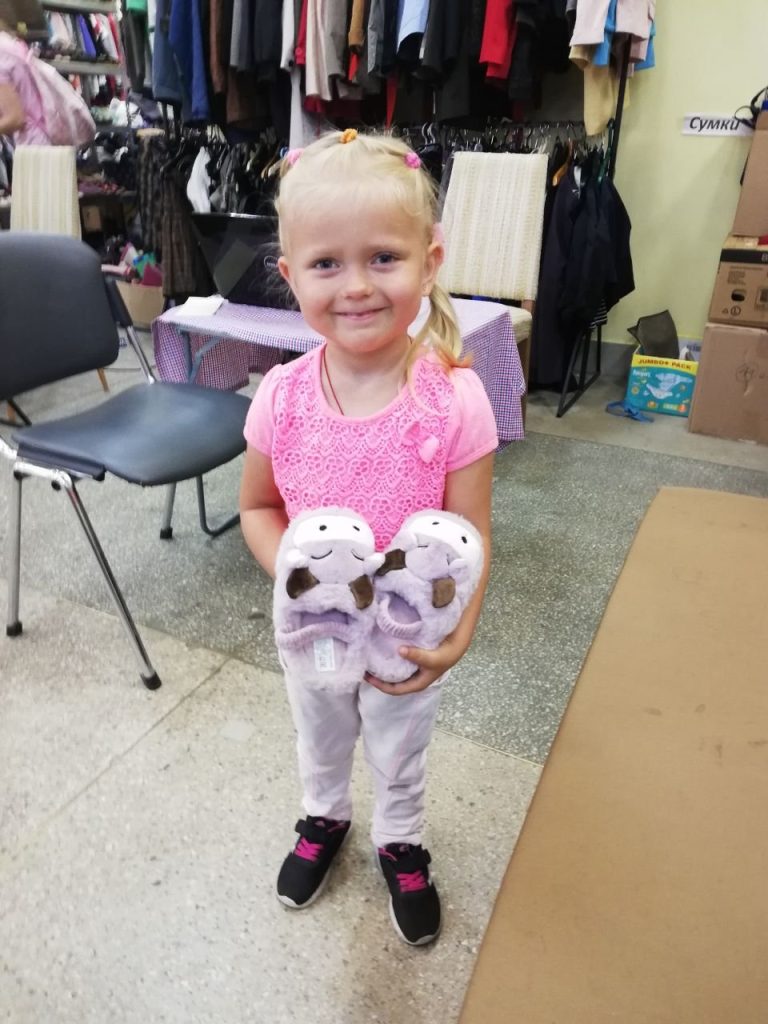 Distribution Of Shoes To Internally Displaced Kids In Lviv Distribution Of Shoes To Internally Displaced Kids In Lviv