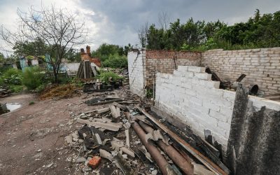 Humanitarian aid trip to Chernihiv