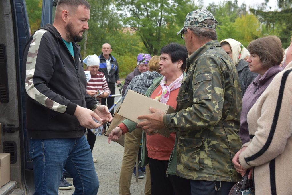 Kyiv Delivered Humanitarian Aid To Village Kuhari, Kyiv Region Kyiv Delivered Humanitarian Aid To Village Kuhari, Kyiv Region