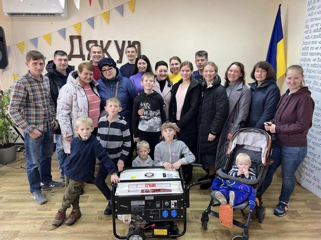 Cherkasy Receives An Electric Generator From Kyiv Cherkasy Receives An Electric Generator From Kyiv