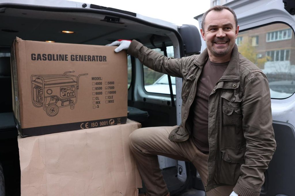 Cherkasy Receives An Electric Generator From Kyiv Cherkasy Receives An Electric Generator From Kyiv