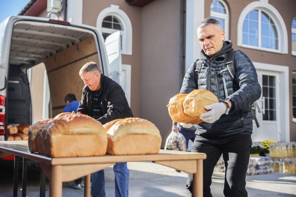 Day Of Bread In Uman Church