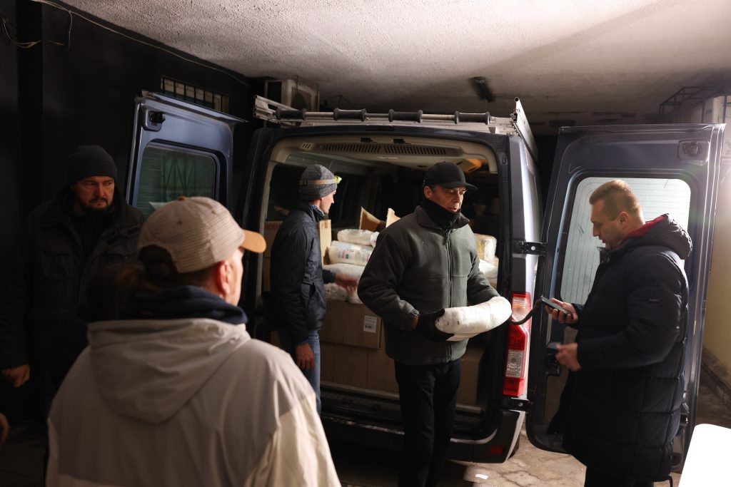 Kyiv Prepares For Humanitarian Aid Trip To Kherson Kyiv Prepares For Humanitarian Aid Trip To Kherson