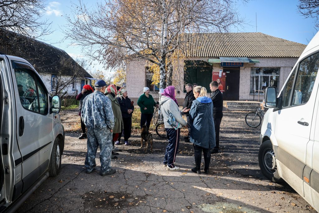 Uman Brings Aid To Liberated Areas In The South Uman Brings Aid To Liberated Areas In The South