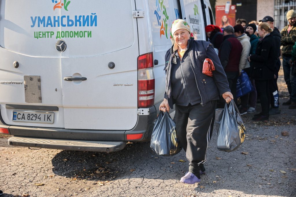 Uman Brings Aid To Liberated Areas In The South Uman Brings Aid To Liberated Areas In The South
