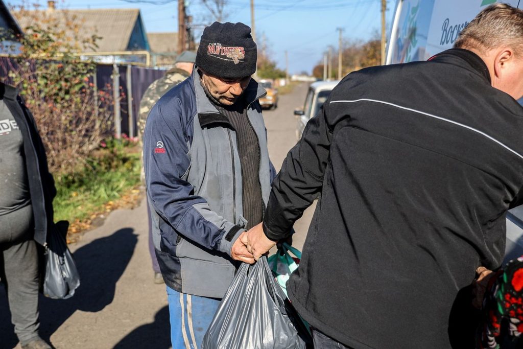 Uman Brings Aid To Liberated Areas In The South Uman Brings Aid To Liberated Areas In The South