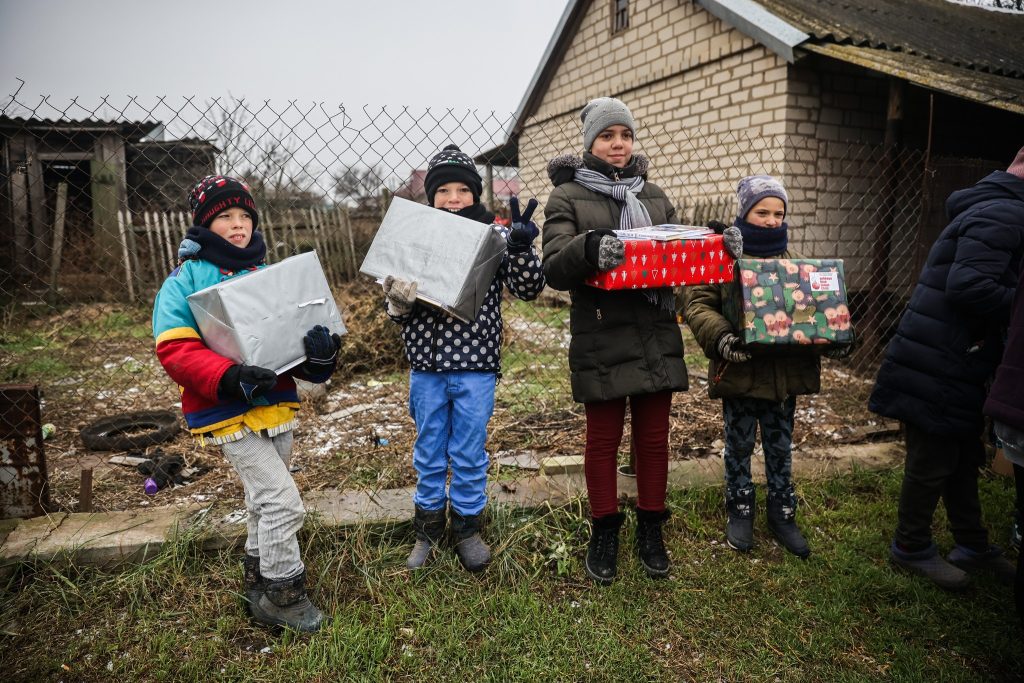 Uman Delivers Humanitarian Aid To Liberated Areas In Kherson Uman Delivers Humanitarian Aid To Liberated Areas In Kherson