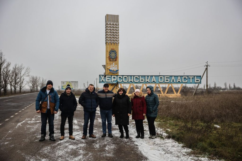 Uman Delivers Humanitarian Aid To Liberated Areas In Kherson Uman Delivers Humanitarian Aid To Liberated Areas In Kherson