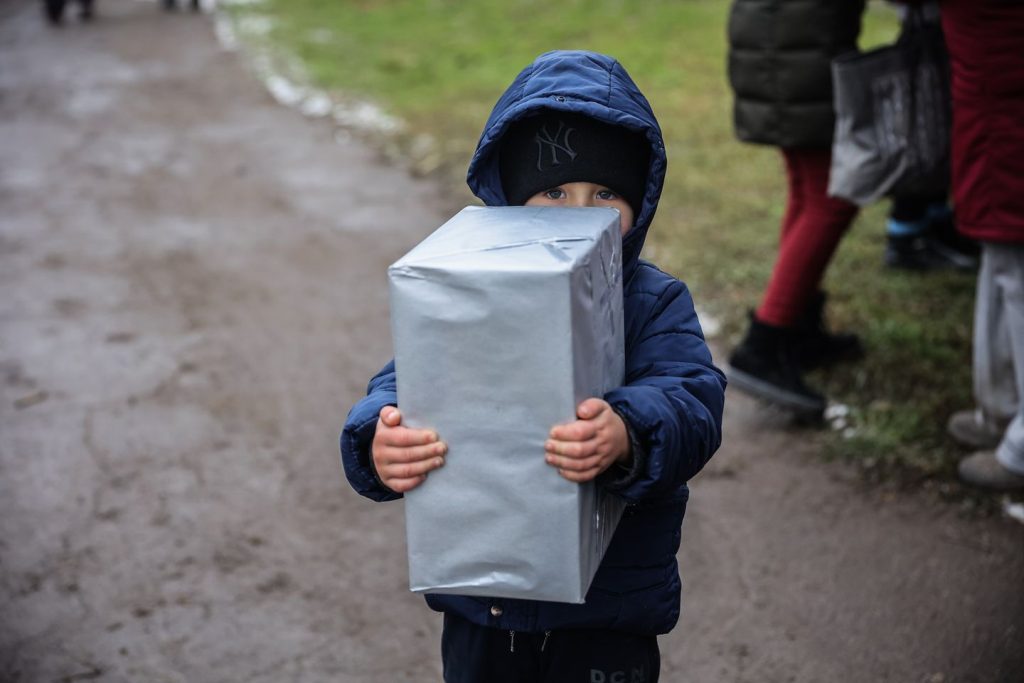 Uman Delivers Humanitarian Aid To Liberated Areas In Kherson Uman Delivers Humanitarian Aid To Liberated Areas In Kherson