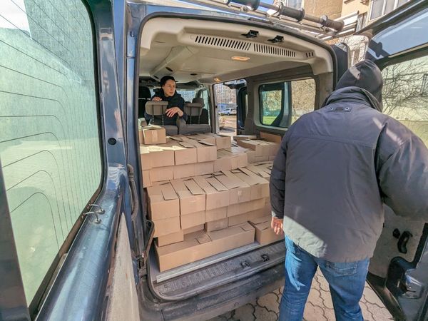 Kyiv Prepares For Humanitarian Aid Trip Kyiv Prepares For Humanitarian Aid Trip