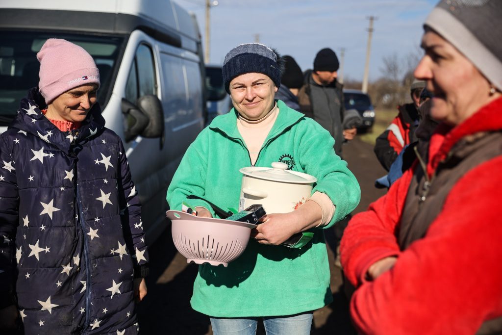 Uman Delivering Humanitarian Aid To Kherson Region Uman Delivering Humanitarian Aid To Kherson Region