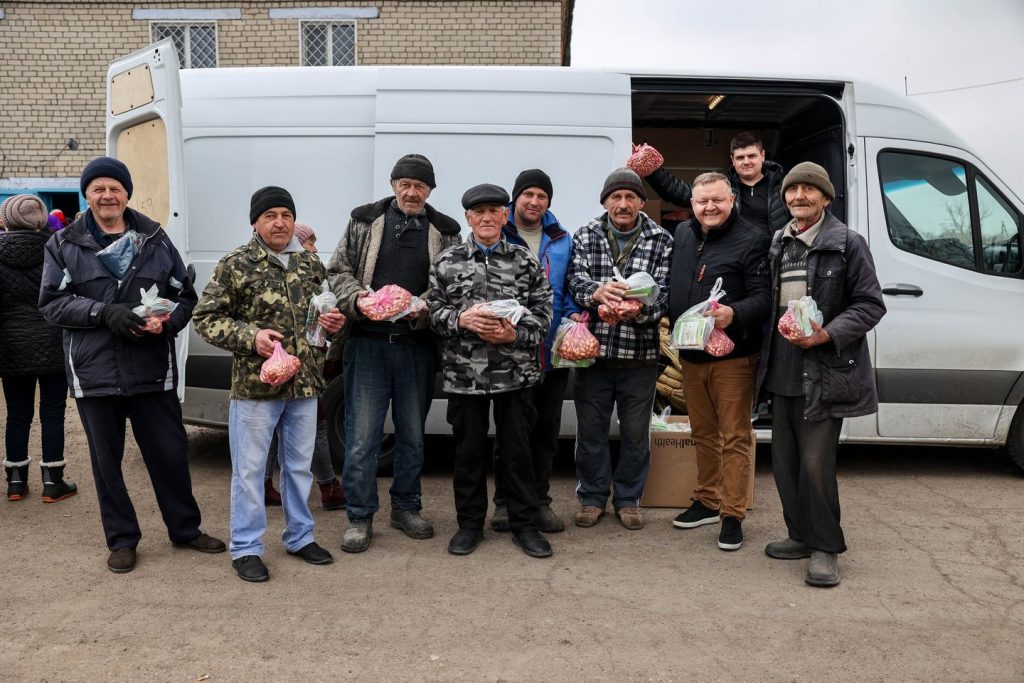 Uman Delivers Aid To Liberated Southern Regions Uman Delivers Aid To Liberated Southern Regions