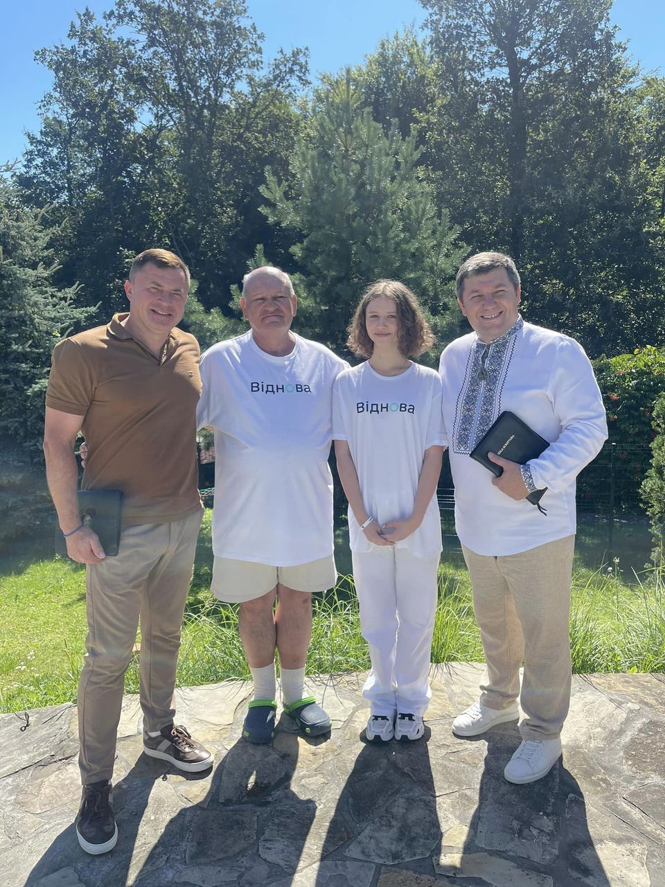 Lviv Church % Message Of Hope% Baptises Two Churchgoers Lviv Church % Message Of Hope% Baptises Two Churchgoers