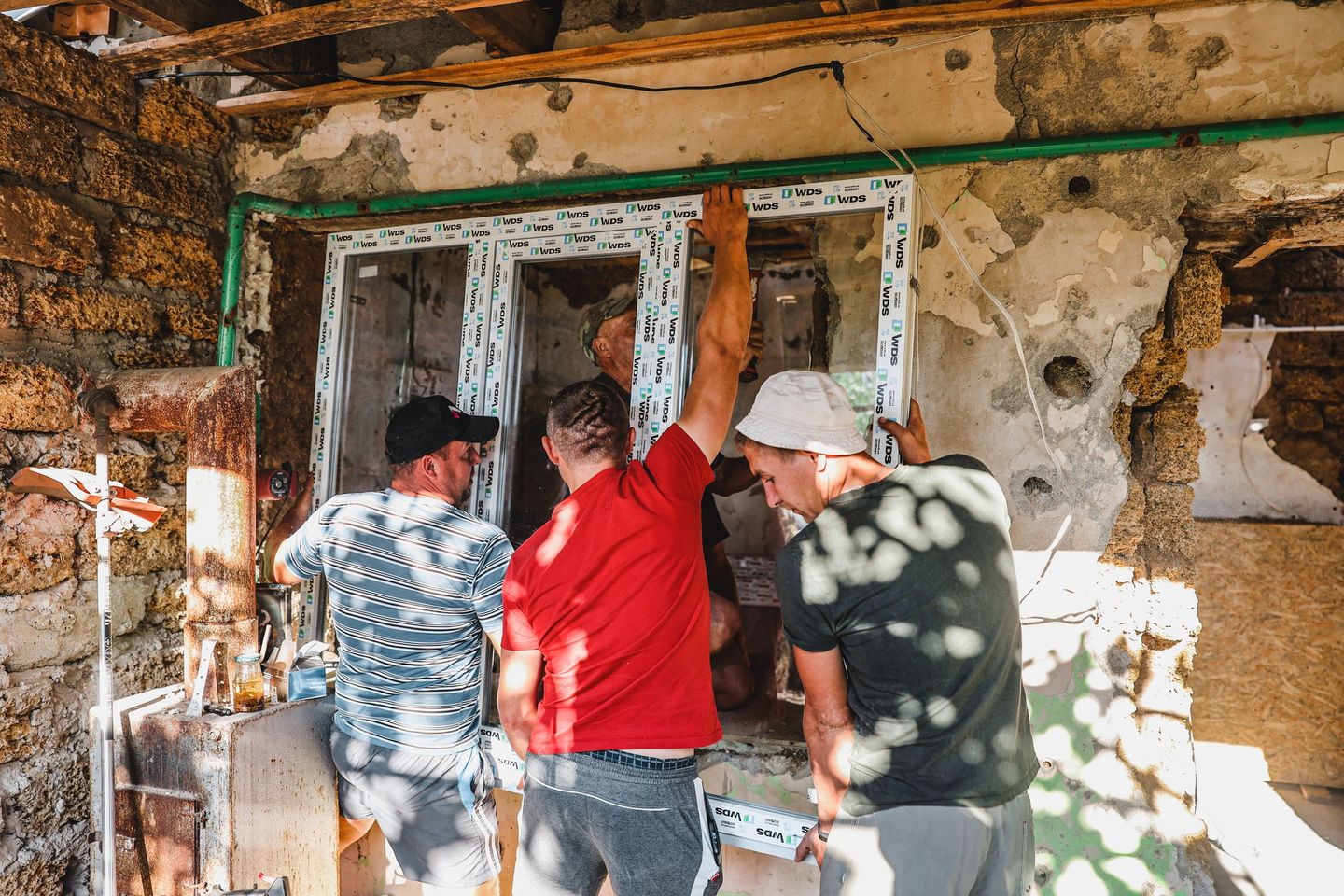 Recent Rebuilding Efforts In Kherson Region By Team Of Volunteers From Uman Church Ressurection Of Christ Recent Rebuilding Efforts In Kherson Region By Team Of Volunteers From Uman Church Ressurection Of Christ