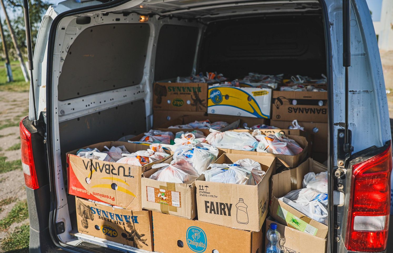 Truck Full Of Humanitarian Aid Truck Full Of Humanitarian Aid